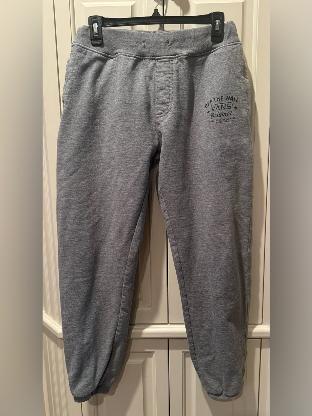 Men’s VANS Gray Sweatpants- Size M